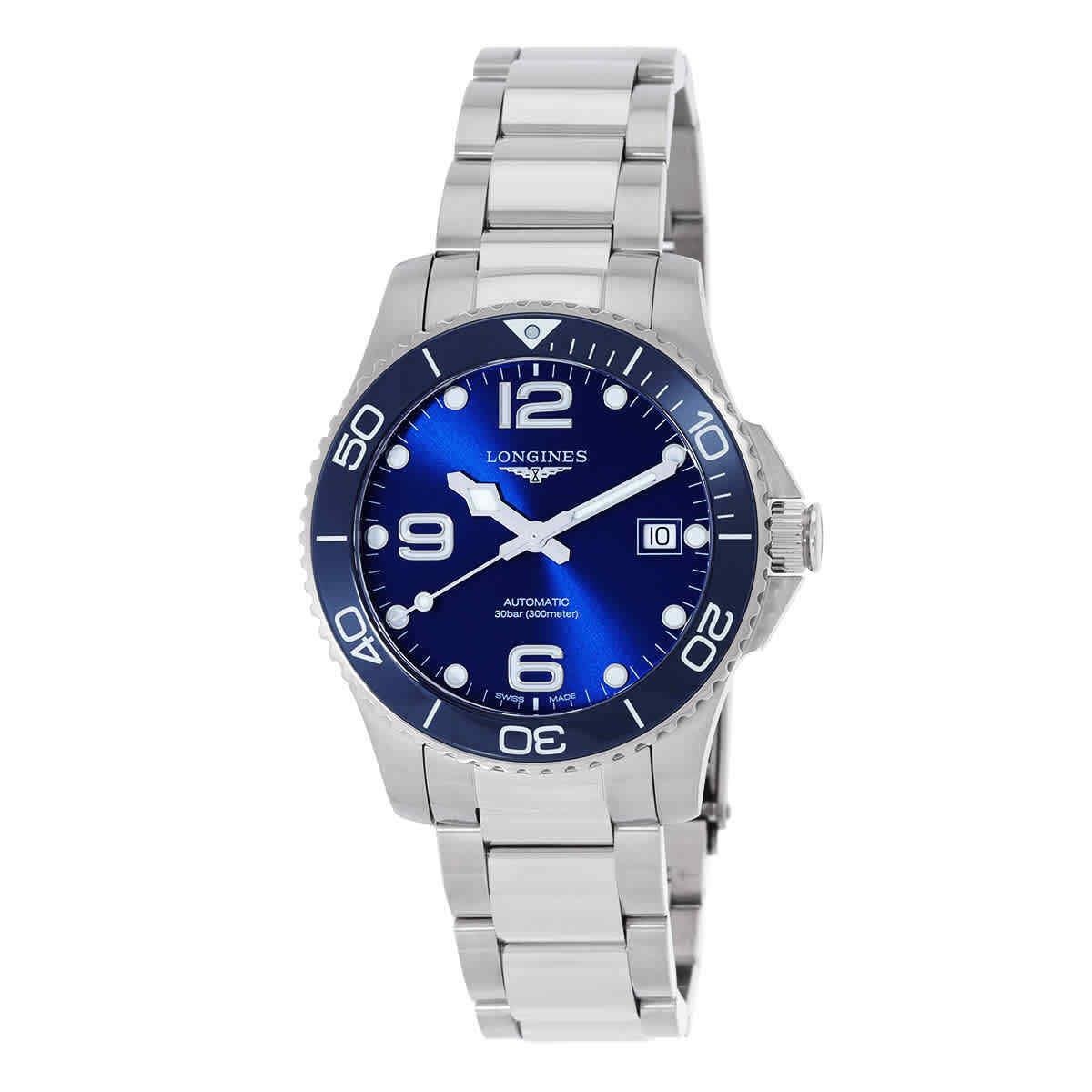 Longines Hydroconquest Automatic Blue Dial Men`s Watch L3.780.4.96.6