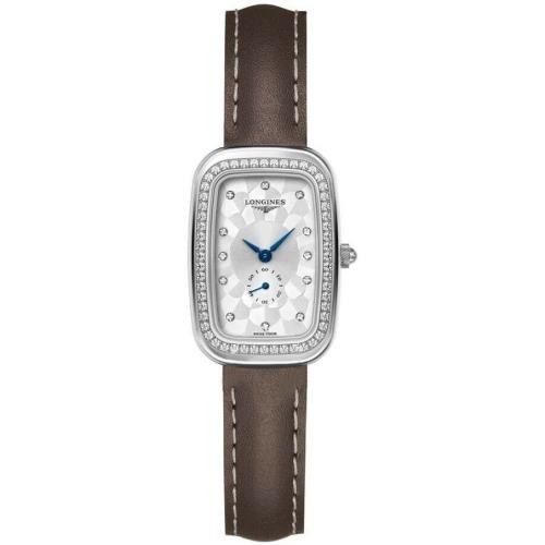 Longines Equestrian Collection Steel Womens Diamond Bezel Watch L61410772