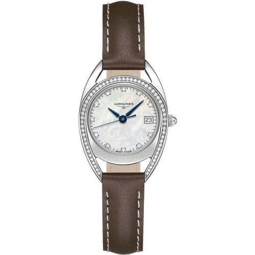 Longines Equestrian Collection Mop Diamond Face 26mm Women`s Watch