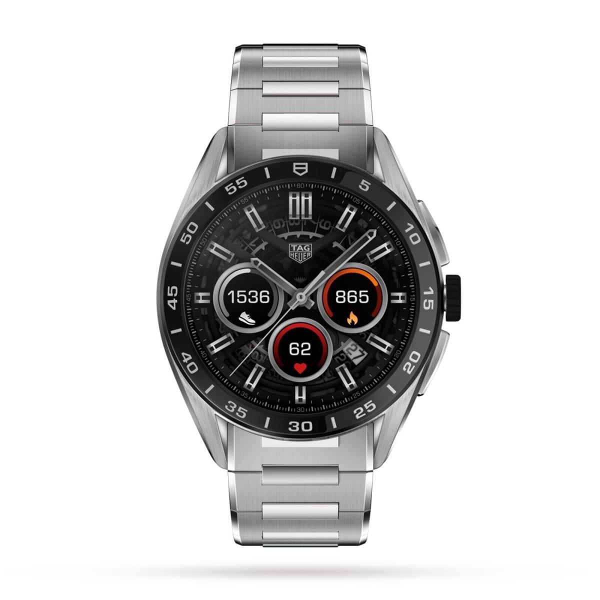 Tag Heuer Connected Calibre E4 - 45mm Digital Men`s Watch SBR8A10.BA0616