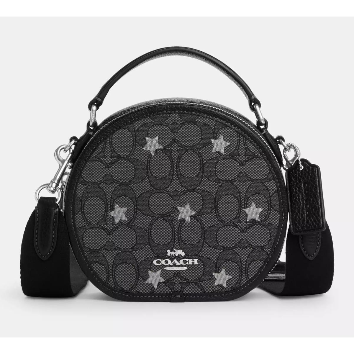 Coach Canteen Crossbody Bag In Signature Jacquard with Star Embroidery CO985 Purse