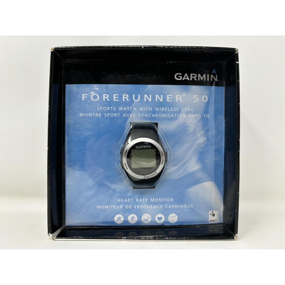 Garmin Forerunner 50 Sports Watch Heart Rate Monitor Wireless Sync