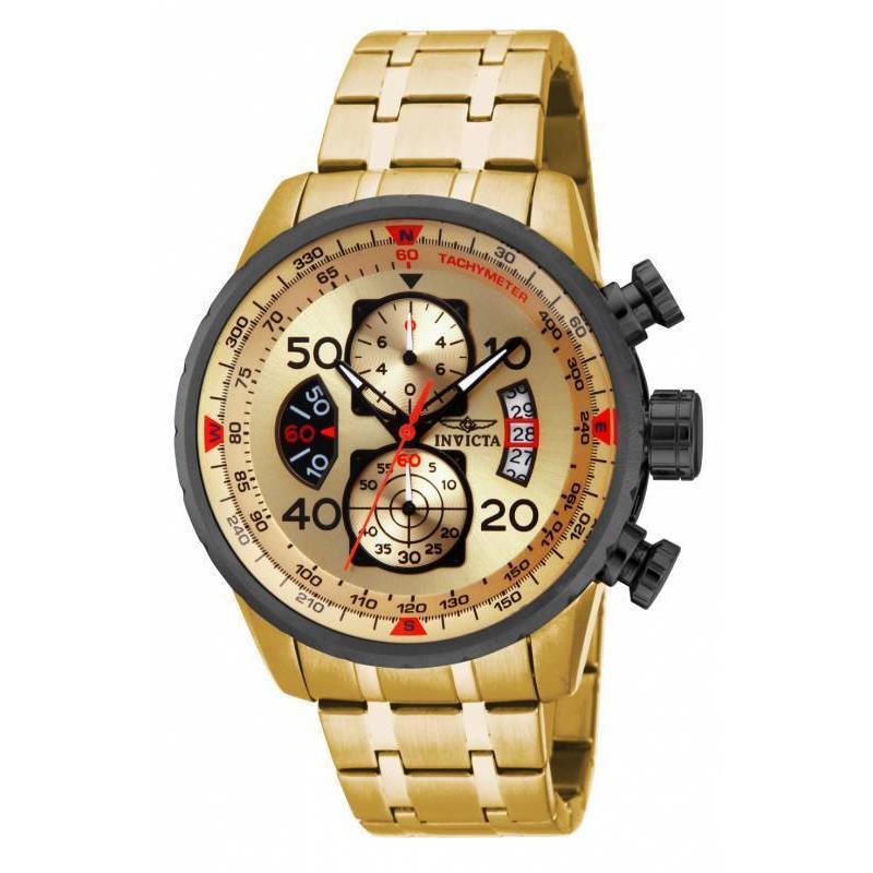 Invicta Men`s Aviator Quartz Chronograph Watch 17205