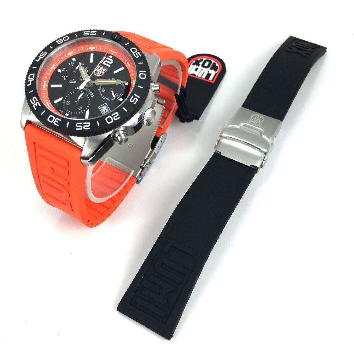 Men`s Luminox Pacific Diver Chronograph Steel Swiss Watch XS.3149.SET