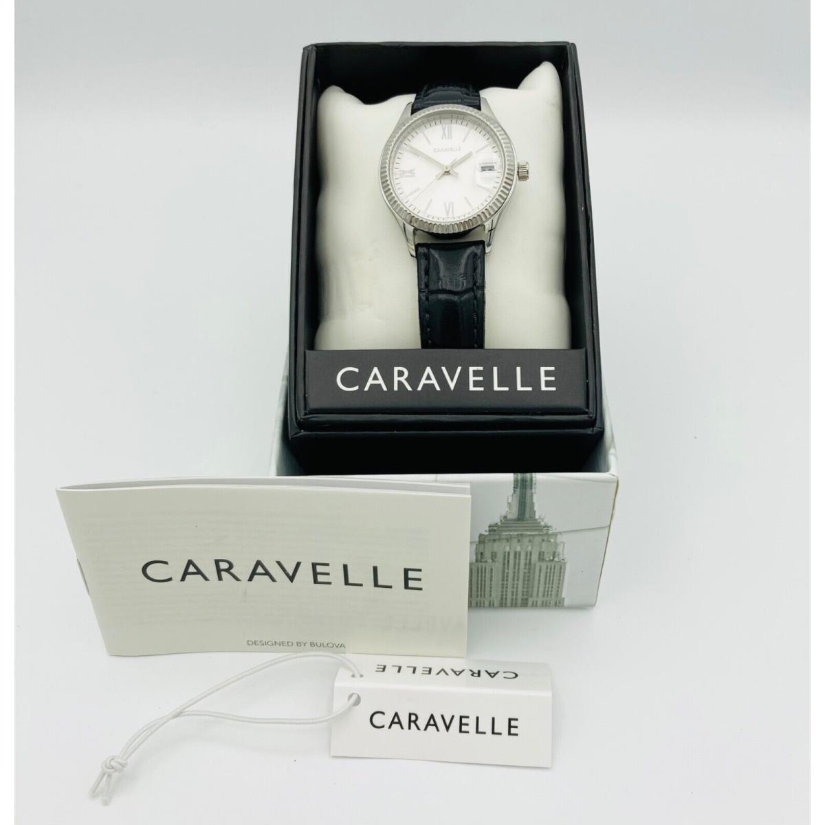 Caravelle by Bulova Women`s Quartz Watch Light Gray Dial C823232 43M116