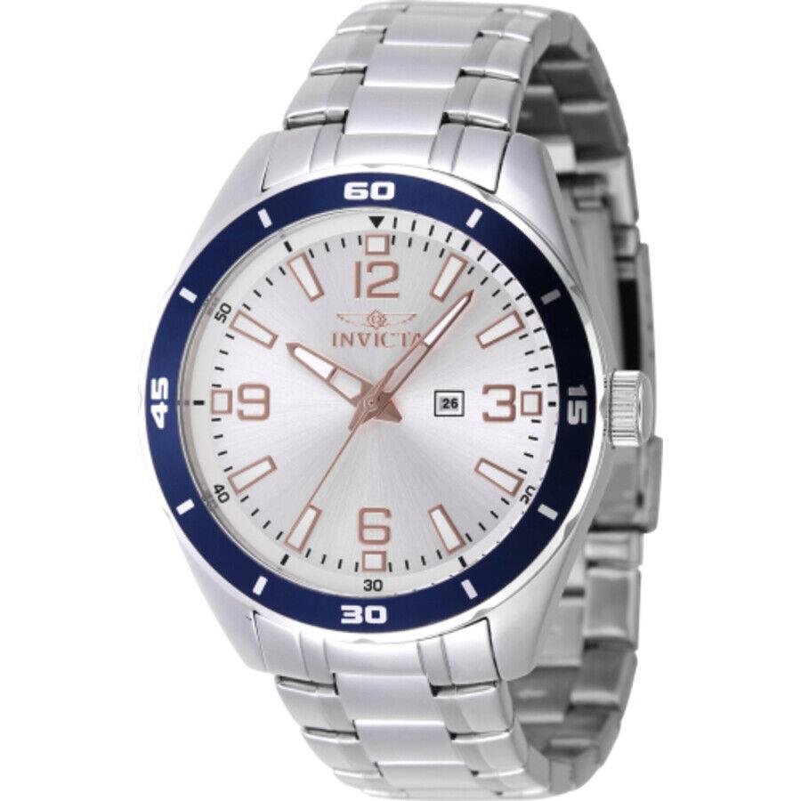 Invicta Pro Diver Date Quartz White Dial Men`s Watch 46666