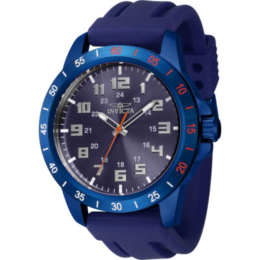 Invicta Pro Diver Quartz Blue Dial Men`s Watch 40004