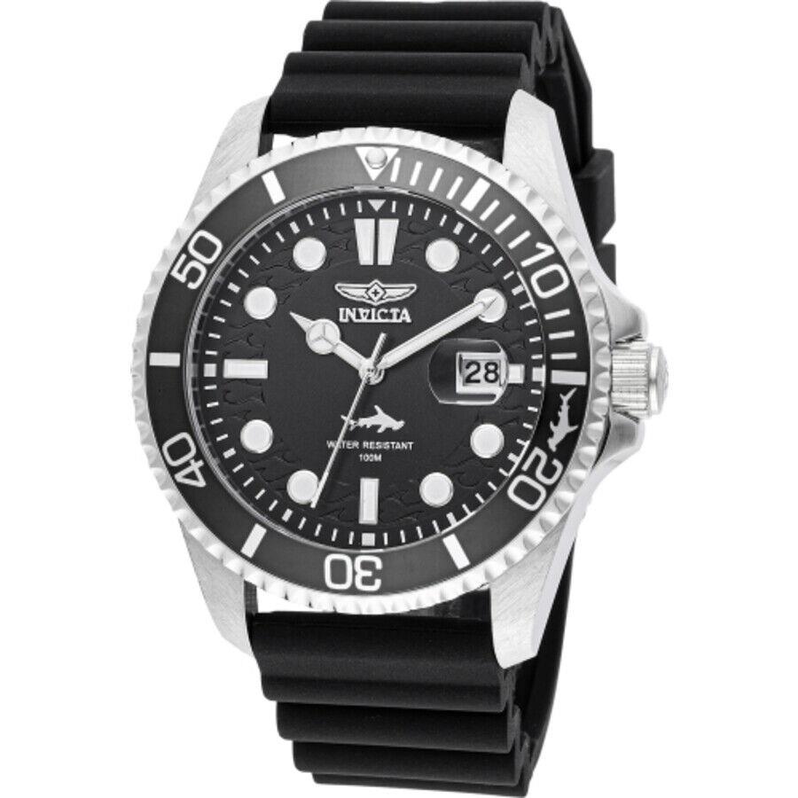 Invicta Pro Diver Date Quartz Black Dial Men`s Watch 47161