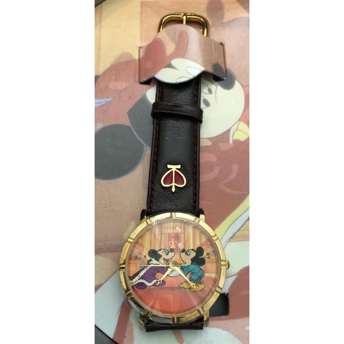 Fossil Disney Store Prince The Pauper w Prince Pauper Mickeys LE Watch Battery