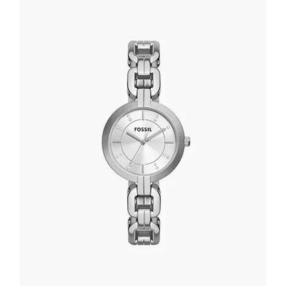 Fossil Kerrigan BQ3945 Three-hand Stainless Steel Watch - Silver Bracelet 32mm