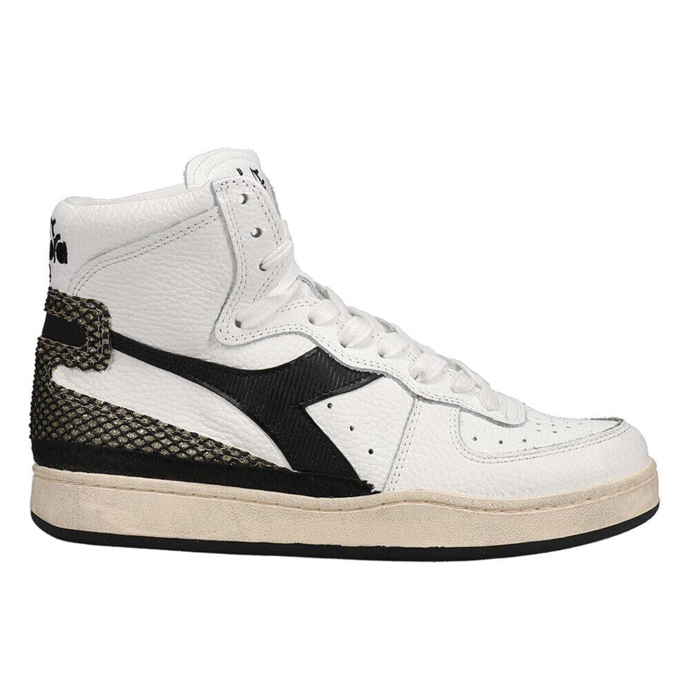 Diadora Mi Basket Age Of Beauty High Top Womens Size 6 M Sneakers Casual Shoes - White