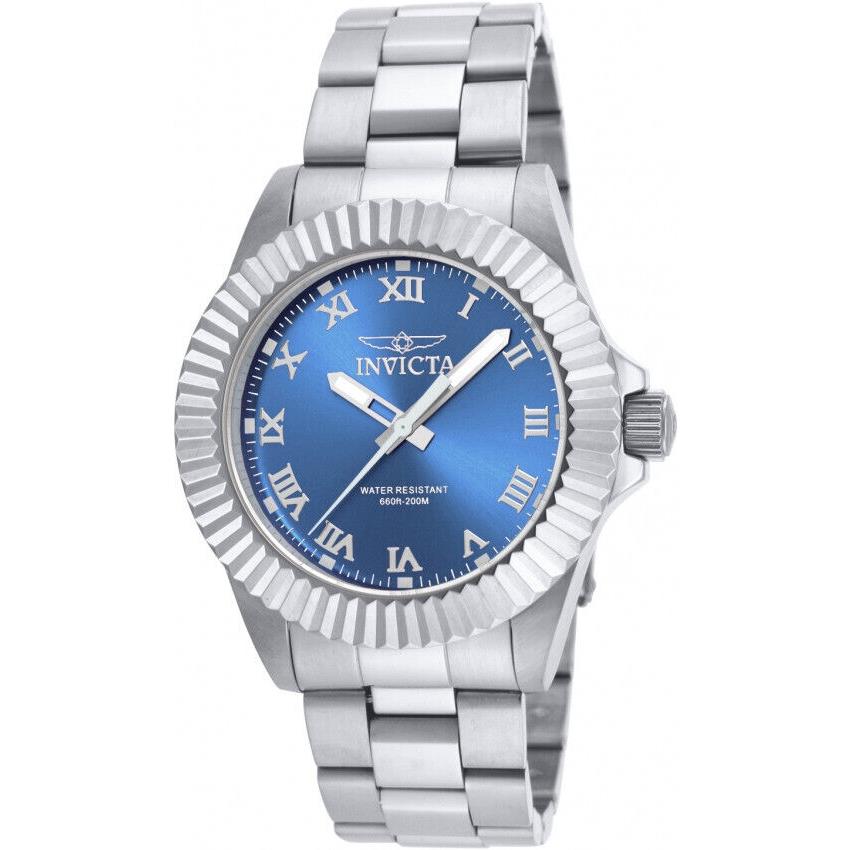 Invicta Men`s 16737 Pro-diver Stainless Steel Blue Dial 44MM Case 200M WR Watch