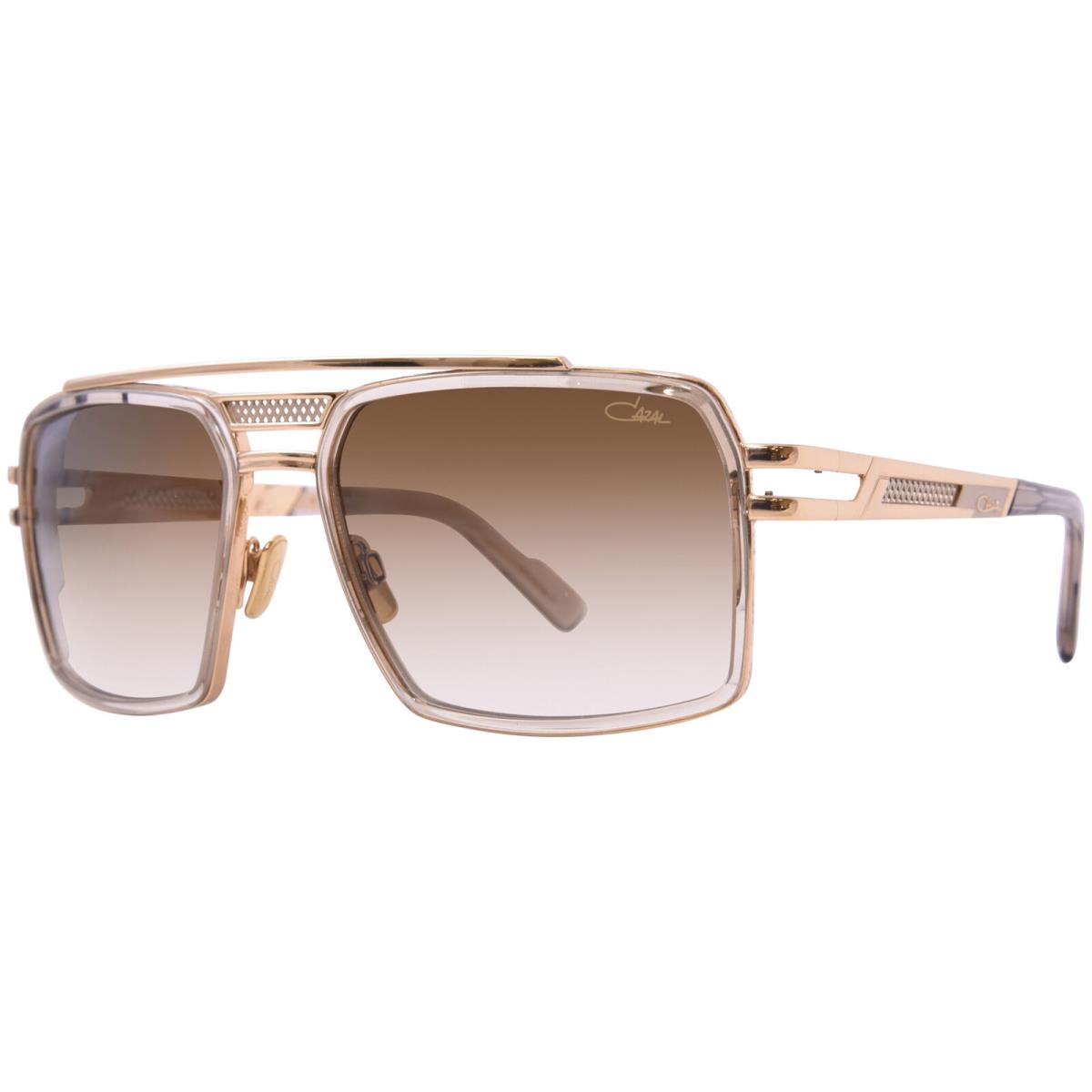 Cazal 6033/3 003 Sunglasses Men`s Brown Transparent Gold/brown Gradient 60mm