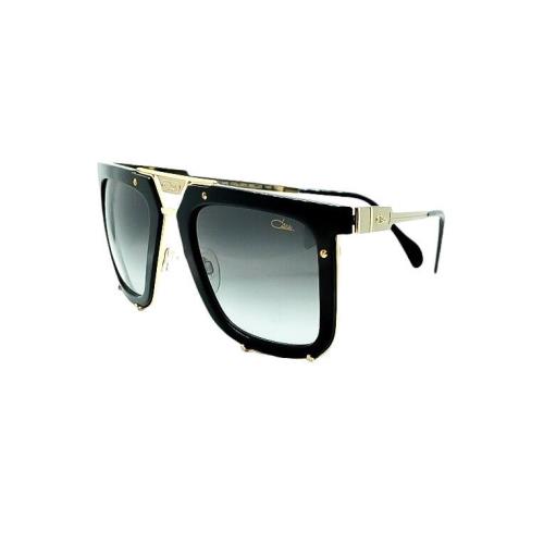 Cazal Legends 648 Sunglasses Col. 001 Black-gold /gray Gradient Gradient 56