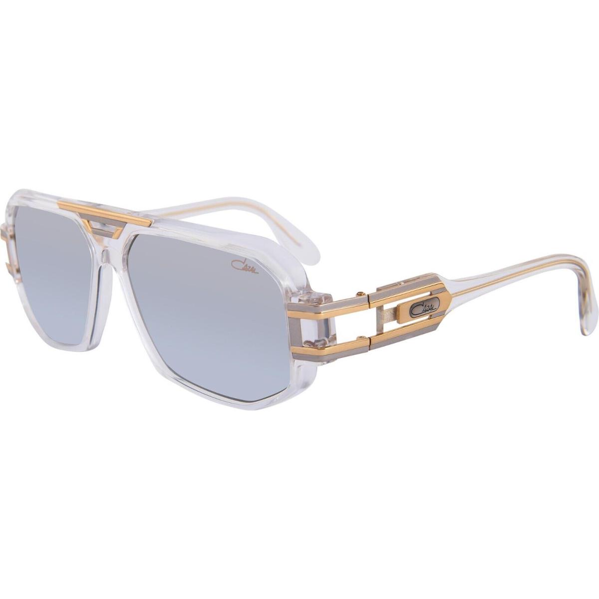 Cazal 675 Crystal and Gold/light Grey Shaded 003 Sunglasses