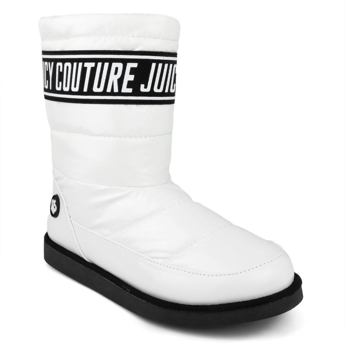 Juicy Couture Womens Kissie Cold Weather Winter Snow Boots Shoes Bhfo 4647 White