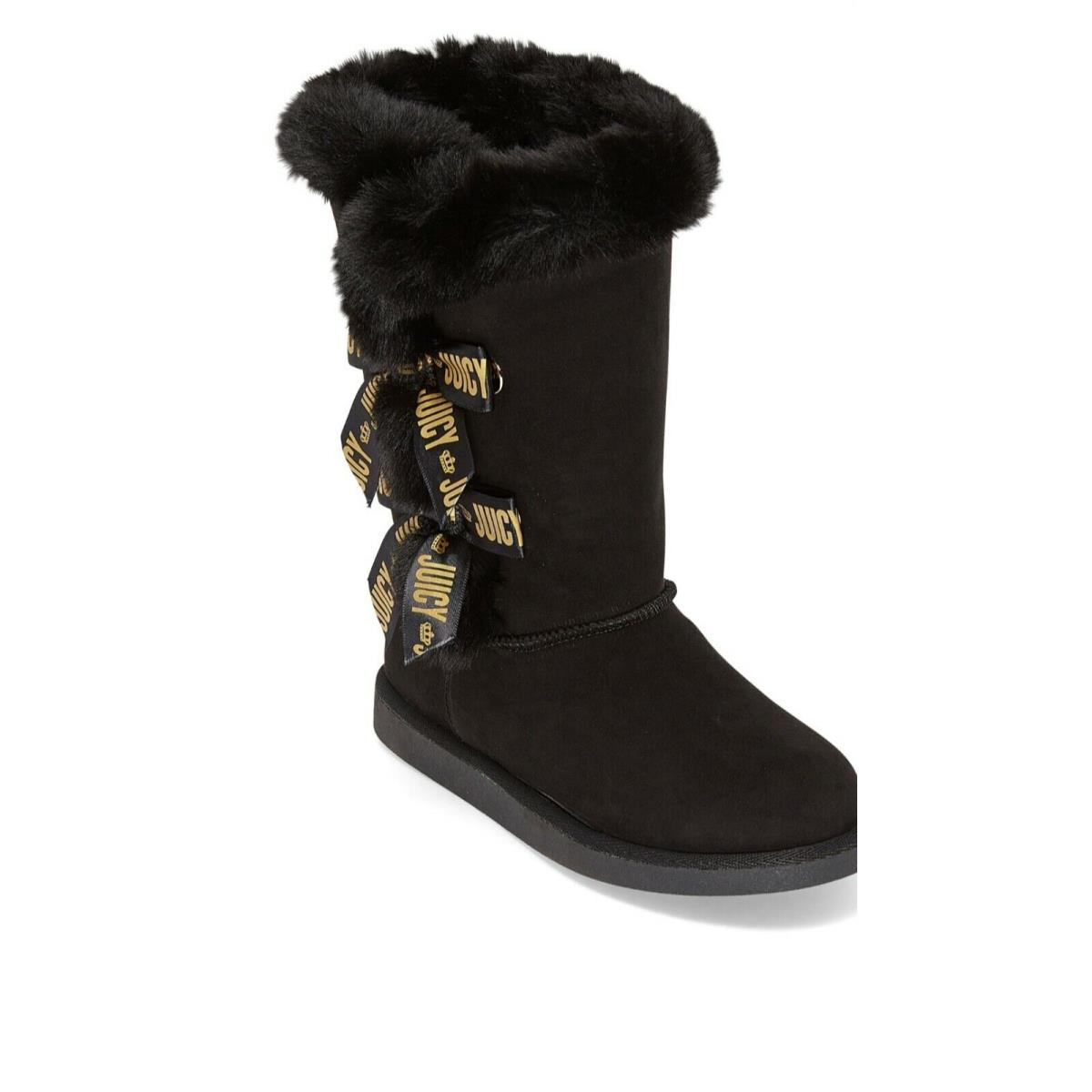 Juicy Couture J-kaylin Boots Women Black Size 7.5M