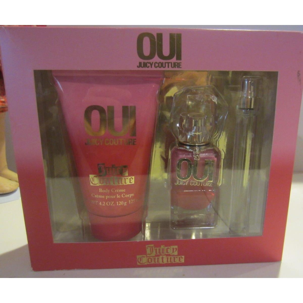 Juicy Couture Oui 3 Piece Fragrance Gift Set