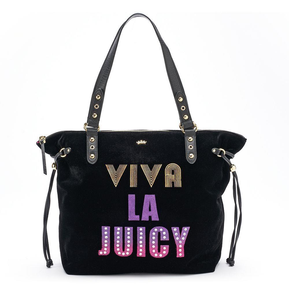 Juicy Couture ``viva La Juicy`` Shoulder Bag Sport Tote Satchel Gym Shopping