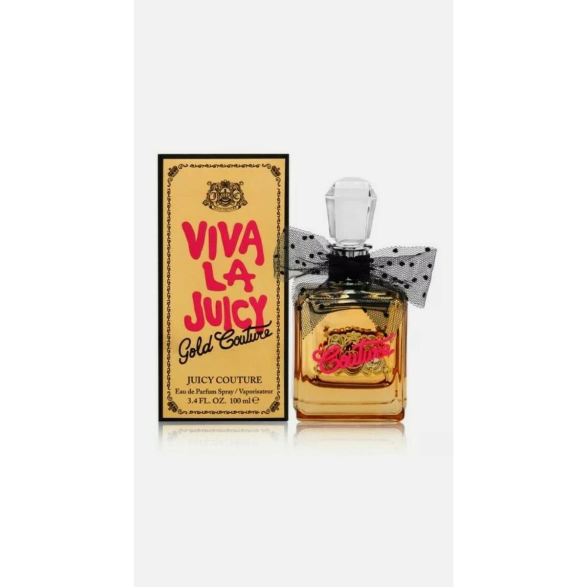 Juicy Couture Viva LA Juicy Gold Couture Eau DE Parfum Spray 3.4 OZ