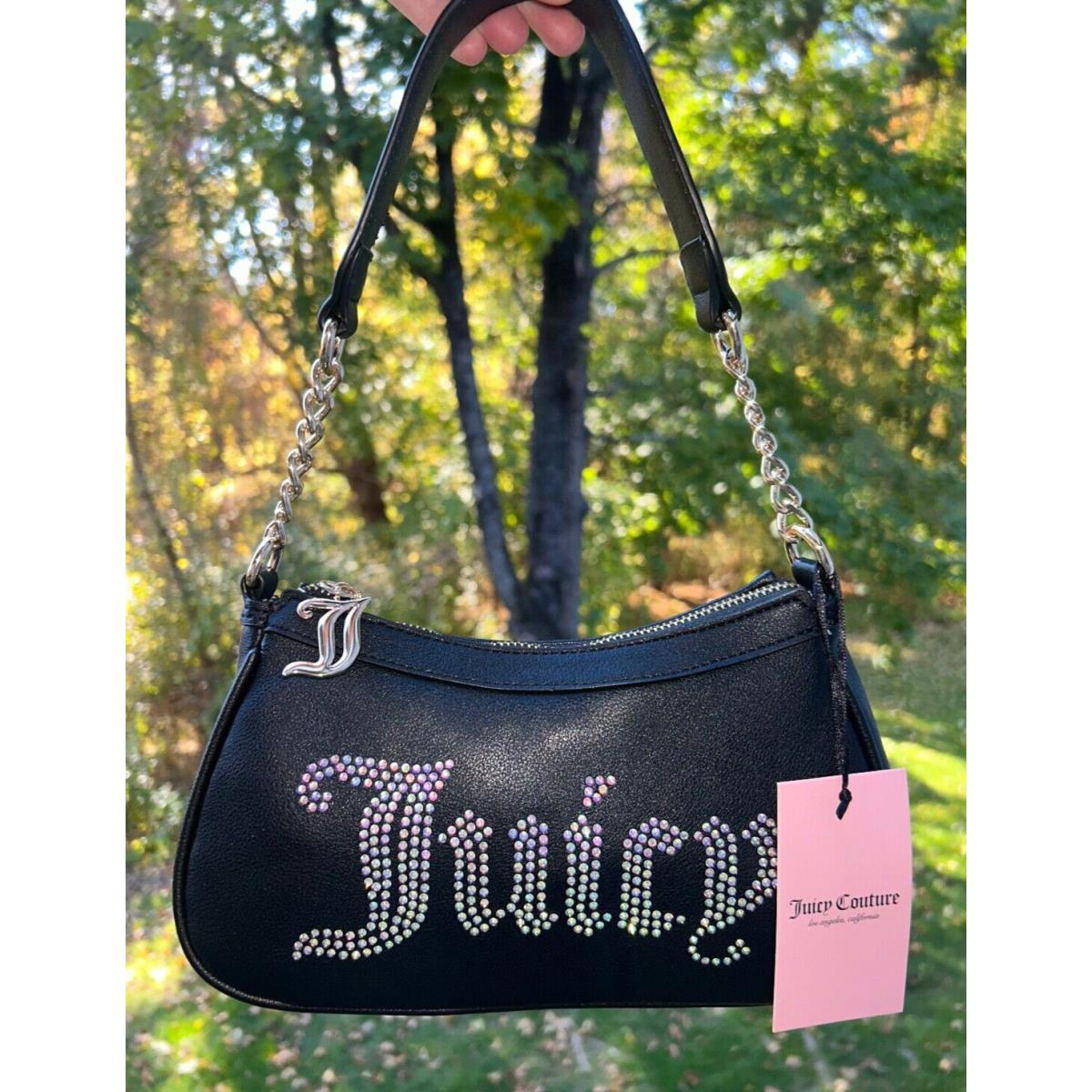 Juicy Couture Obsession Shoulder Bag Black Liquorice