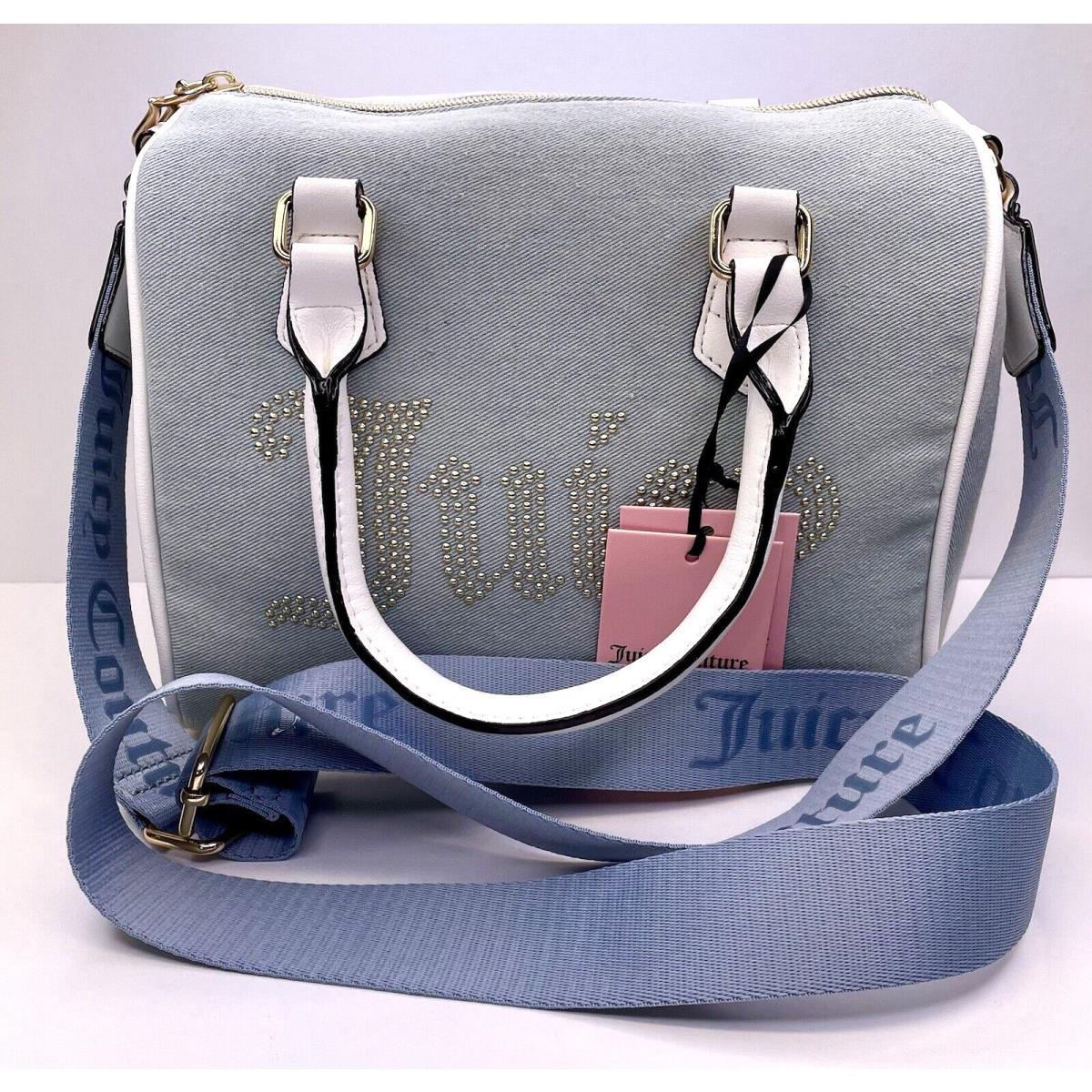 Juicy Couture Bag Denim Obsession Satchel - Blue Denim