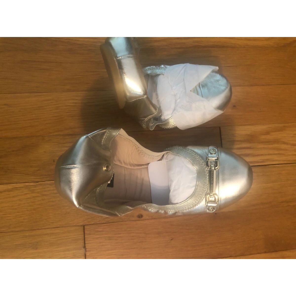 Juicy Couture Gold Pasha Flats Shoes Org. Size 8