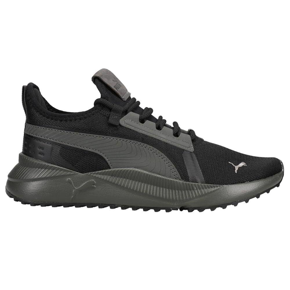 Men`s Shoes Puma Pacer Future Street Athletic Sneakers 38463502 Black / Shadow - Black / Shadow