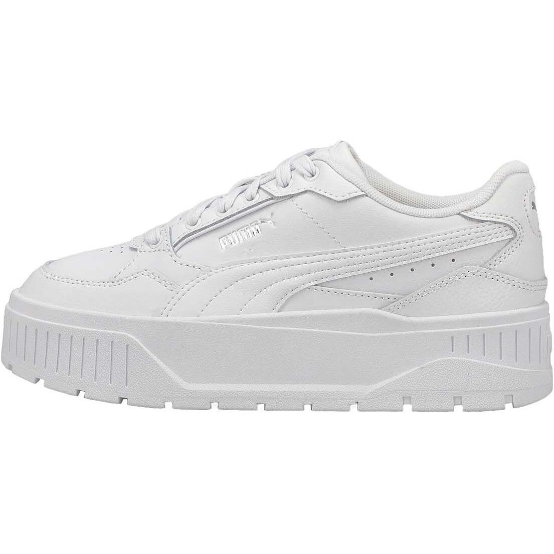 Women`s Puma Karmen II Idol Puma White-puma White-silver 397461 02 - Puma White-Puma White-Silver