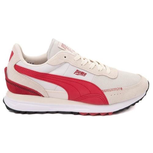 Men`s Puma Road Rider SD Vapor Grey-club Red 397377 06 - Vapor Grey-Club Red