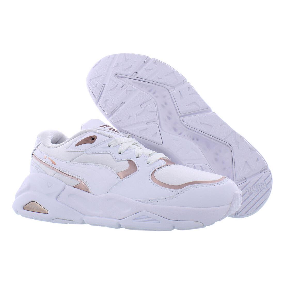 Puma Trc Mira Glam Womens Shoes - White/Rose Gold, Main: White