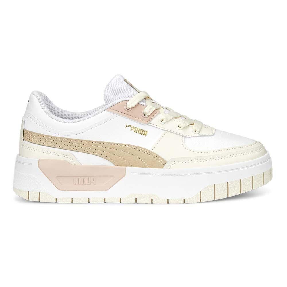 Puma Cali Dream West Coast Leather Platform Womens Size 10 M Sneakers Casual Sh - Beige