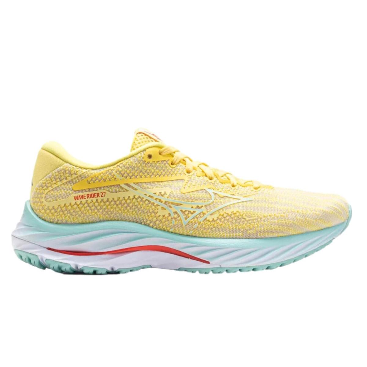 Mizuno Wave Rider 27 Anise Flower/white J1GD230377 Women`s