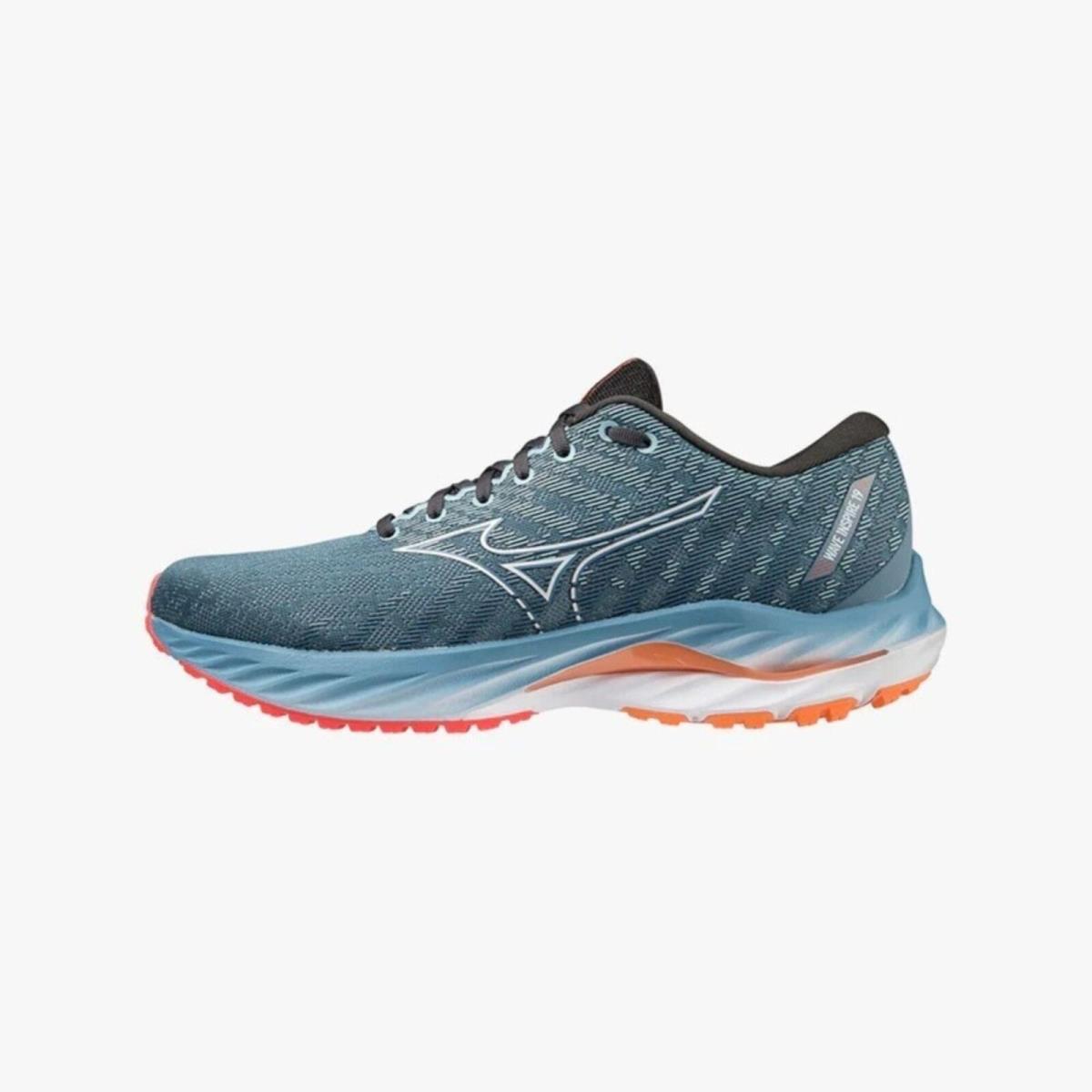 Mizuno Wave Inspire 19 Grey/white-orange J1GC234501 Men`s