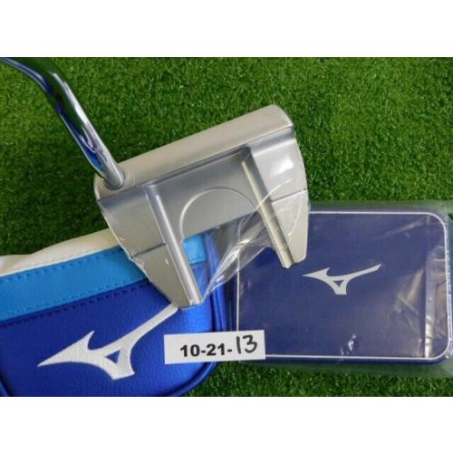 Mizuno M Craft VI White Satin 35 Putter with Headcover Weight Kit