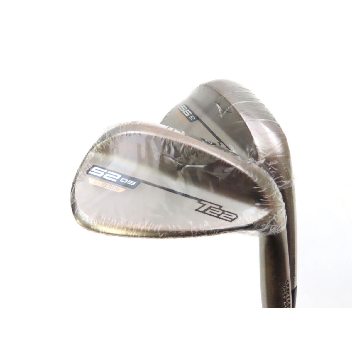 Mizuno T22 Copper Wedge Set 52.09 56.10 DG S400 TI Stiff Flex Steel