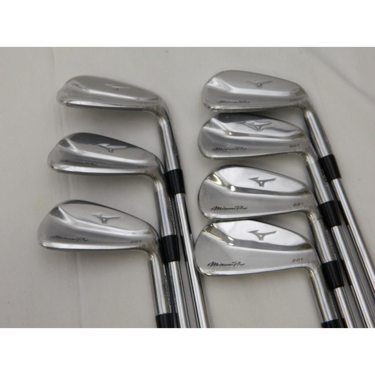 Mizuno Pro 221 4-PW Iron Set NS Pro Modus Tour 120 Stiff Steel Irons