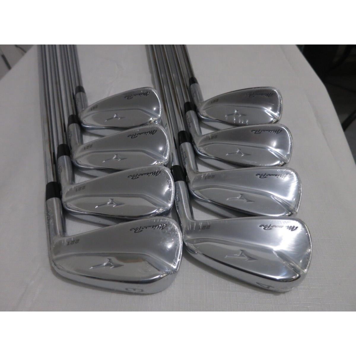 Mizuno Pro 221 Iron Set - 3-PW - Project X 6.0 Stiff Flex Steel