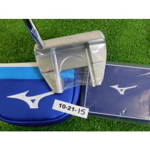 Mizuno M Craft VI White Satin 35 Putter with Headcover Weight Kit