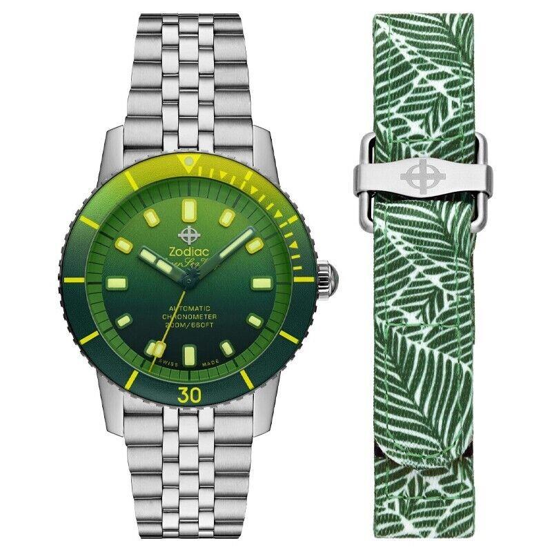 Zodiac Super Sea Wolf Pineapple Dream 40mm Men`s Watch ZO9295