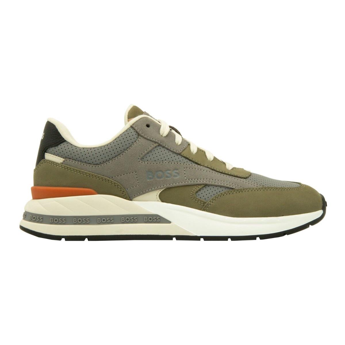 Boss Hugo Boss Men`s Sneaker Kurt Runn Nupf Green/grey