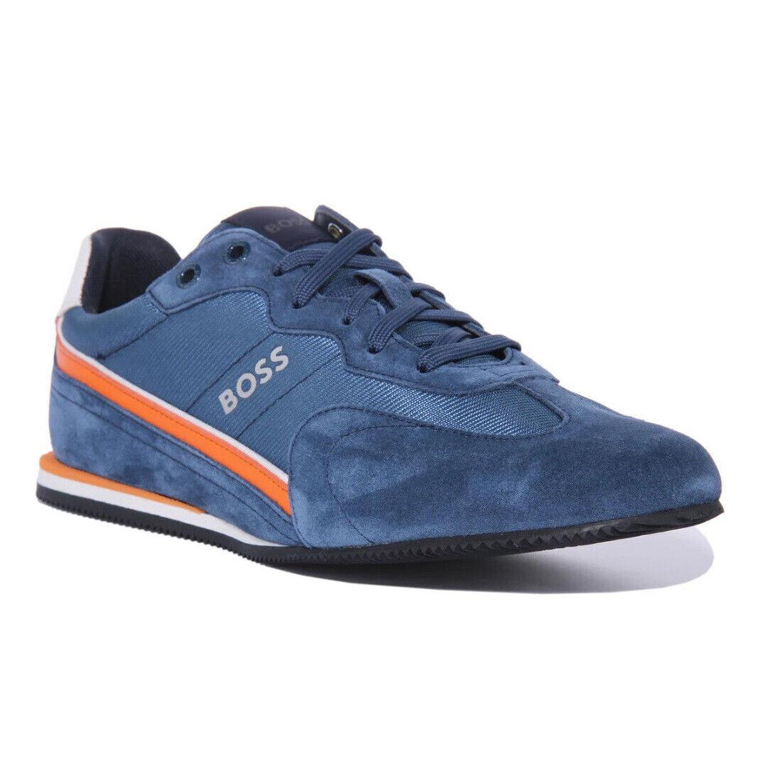 Hugo Boss Blue Mens Shoe Rusham Lowp Mxwt 50464551418