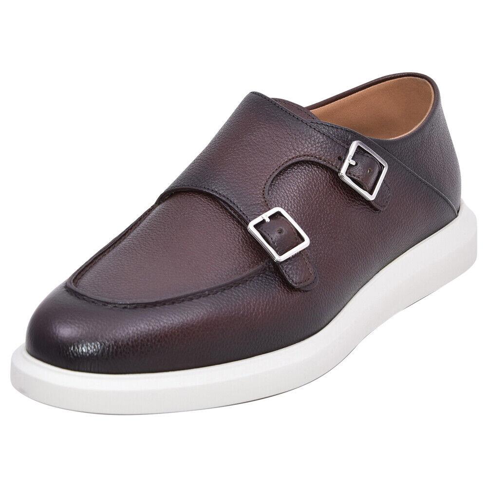 Hugo Boss Randy_monk_buvpcl Men`s Loafer Leather Monk Shoes