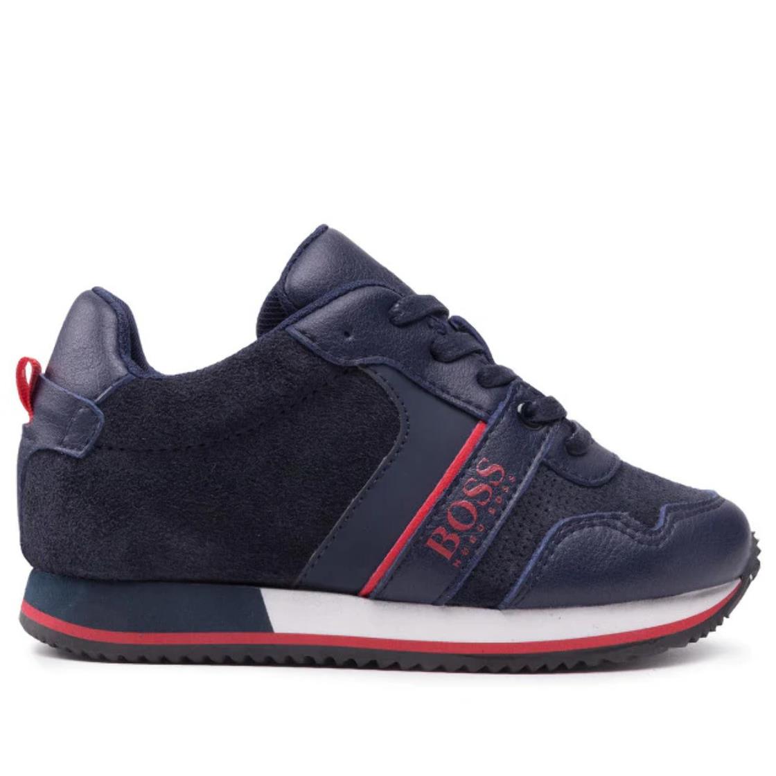 Hugo Boss Kids Trainers Navy J29262-849