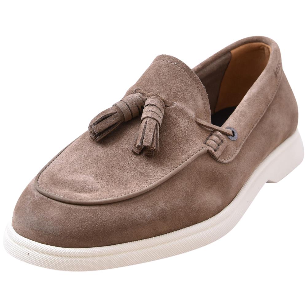 Hugo Boss Sienne_mocc_sdnp Men`s Loafers Leather Shoes