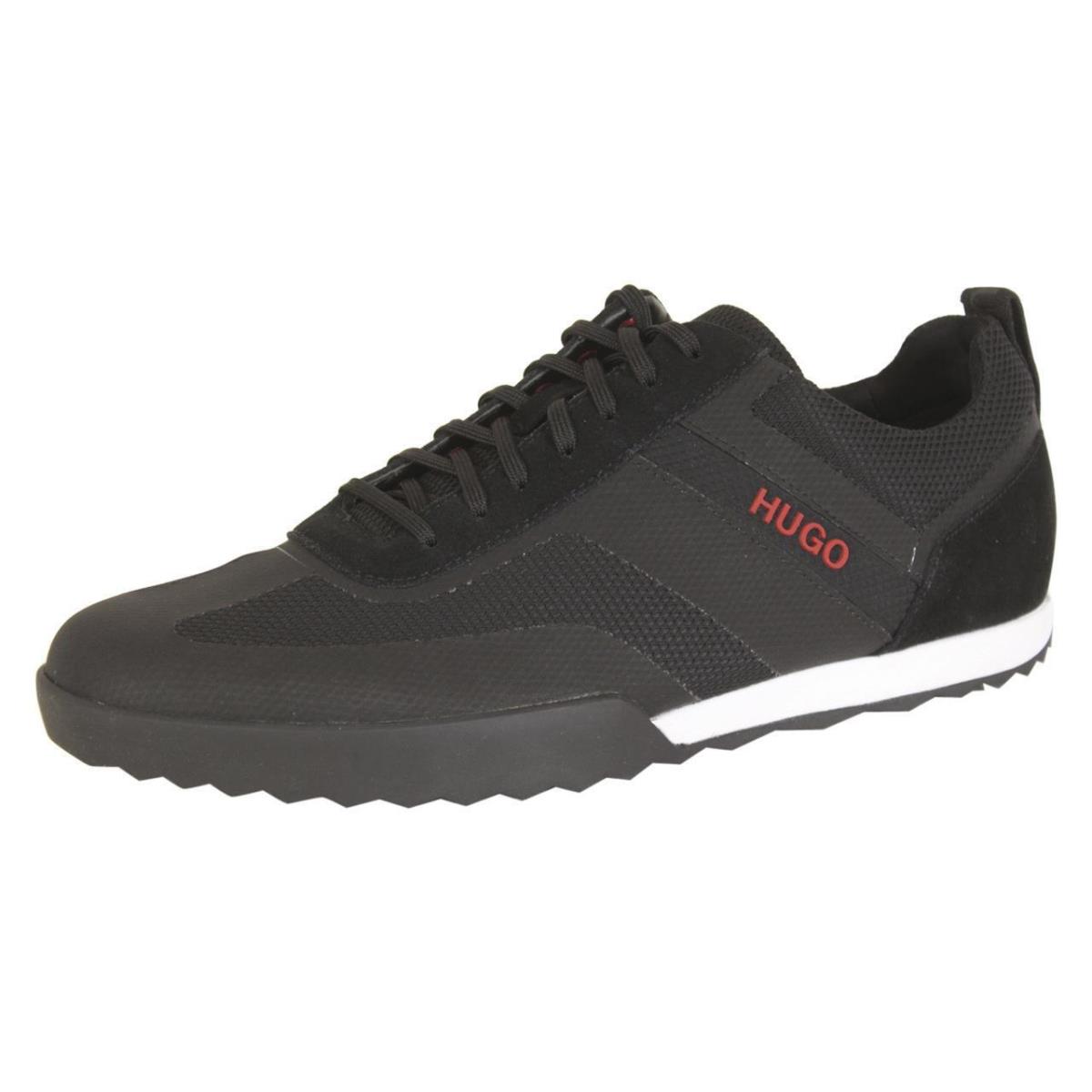 Hugo Boss Men`s Matrix Black Sneakers Shoes