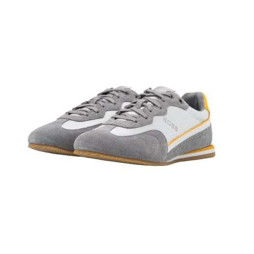 Hugo Boss Grey Mens Shoe Rusham Lowp Mxwt 50464551061