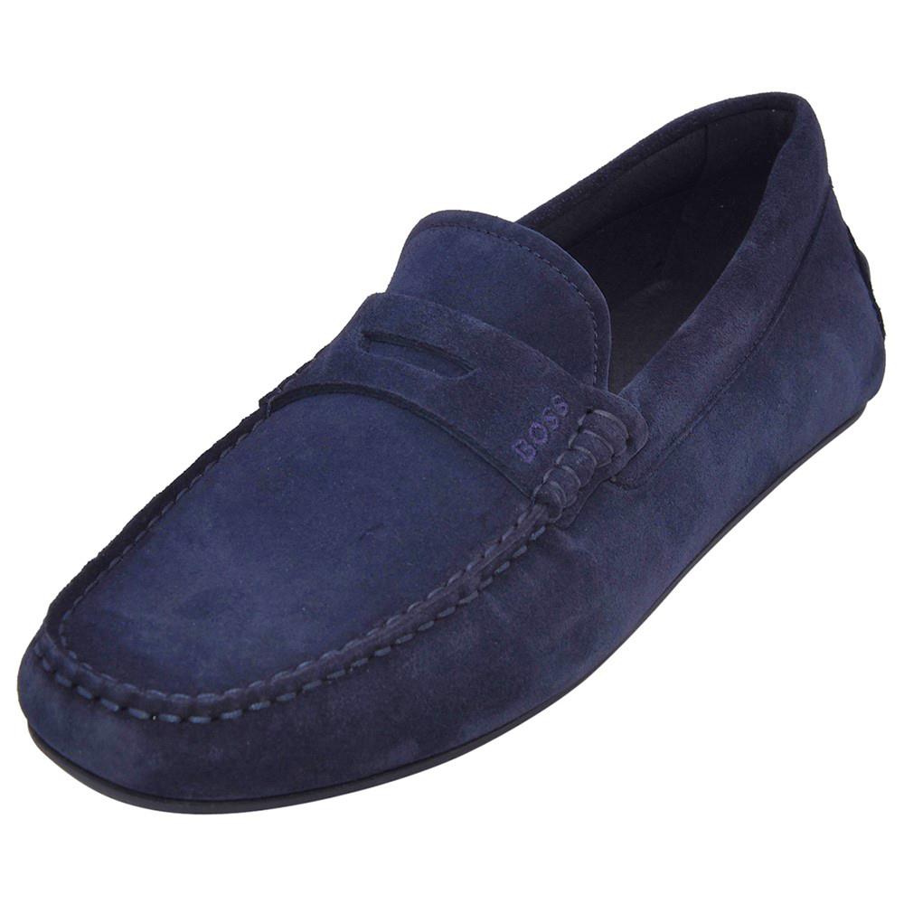 Hugo Boss Noel_mocc_sd_n Men`s Slip-on Loafer Shoes