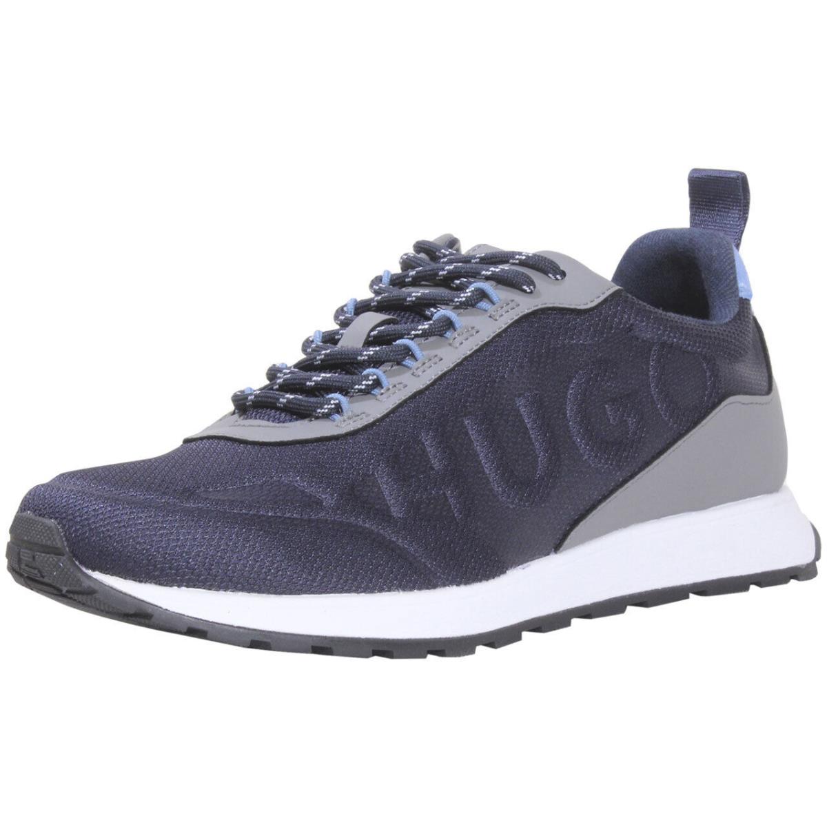 Hugo Boss Men`s Icelin Sneakers Dark Blue Trainers Low-top Shoes