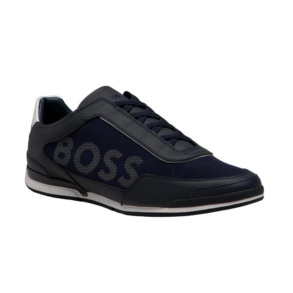 Hugo Boss Dark Blue Mens Shoe Saturn Slon Nylg 50480087401